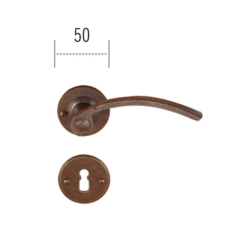 pomola2023 ill (46)a Πόμολο ΙΤΑΛΙΑΣ ΣΦΥΡΗΛΑΤΟ Αντικέ Νο 57 - Image 1