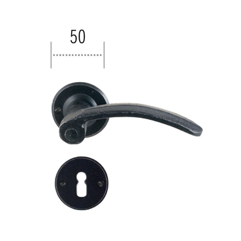 pomola2023 ill (48)a Πόμολο ΙΤΑΛΙΑΣ ΣΦΥΡΗΛΑΤΟ Μάυρο Νο 59 - Image 1