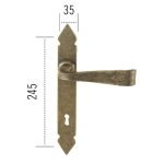 Πόμολο ΙΤΑΛΙΑΣ ΣΦΥΡΗΛΑΤΟ Χρυσό Αντικέ Νο 68