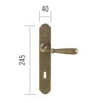 Πόμολο ΙΤΑΛΙΑΣ ΣΦΥΡΗΛΑΤΟ Χρυσό Αντικέ Νο 16 - Image 2