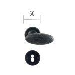 Πόμολο ΙΤΑΛΙΑΣ ΣΦΥΡΗΛΑΤΟ Μάυρο Νο 75