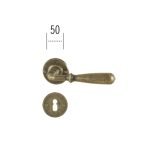 Πόμολο ΙΤΑΛΙΑΣ ΣΦΥΡΗΛΑΤΟ Χρυσό Αντικέ Νο 17 - Image 2