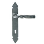 Πόμολο ΙΤΑΛΙΑΣ ΣΦΥΡΗΛΑΤΟ Ασημί Αντικέ Νο 87