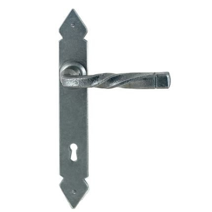 Πόμολο ΙΤΑΛΙΑΣ ΣΦΥΡΗΛΑΤΟ Ασημί Αντικέ Νο 87