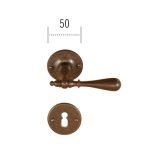 Πόμολο ΙΤΑΛΙΑΣ ΣΦΥΡΗΛΑΤΟ Αντικέ Νο 88 - Image 2