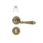 Πόμολο ΙΤΑΛΙΑΣ ΣΦΥΡΗΛΑΤΟ Χρυσό Αντικέ Νο 105 - Image 2