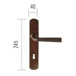 Πόμολο ΙΤΑΛΙΑΣ ΣΦΥΡΗΛΑΤΟ Αντικέ Νο 20 - Image 2