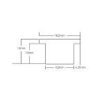 Λαβίτσα Best 13T – Ανοδιωμένο Αλουμίνιο Sahara - Image 2