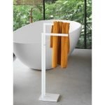 Πετσετοθήκη Δαπέδου Λευκό ματ Sanco 0507-M101