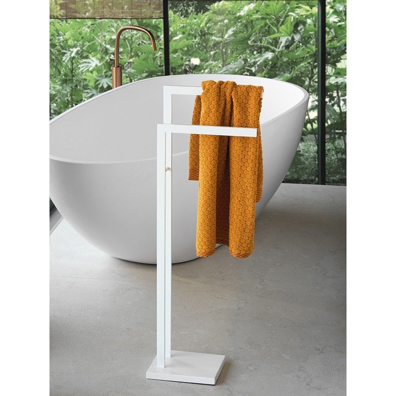 prodCat_29_7_2021_SANCO_OUT_107_850 Πετσετοθήκη Δαπέδου Λευκό ματ Sanco 0507-M101 - Image 1