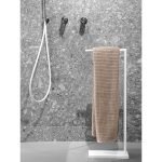 Πετσετοθήκη Δαπέδου Λευκό ματ Sanco 0519-M101