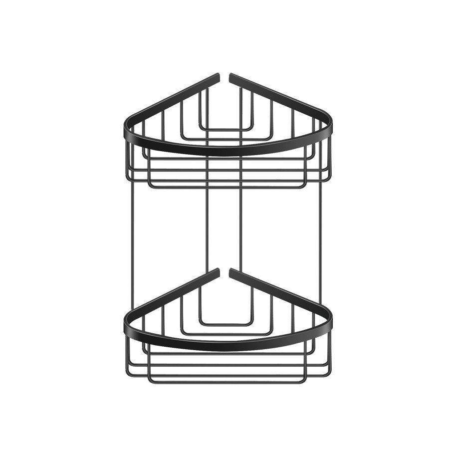 prod_00009_M116_1200 Γωνιακή Σπογγοθήκη διπλή Μαύρη Sanco 009-M116 - Image 1