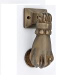 Best Ρόπτρο Πόρτας Χεράκι Ορειχάλκινο Αντικέ