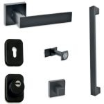 Σετ Θωρακισμένης Πόρτας Μαύρο Best SD1