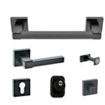 Σετ Θωρακισμένης Πόρτας Μαύρο Best SD5