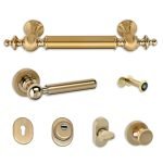 Σετ Θωρακισμένης Πόρτας Ορειχάλκινη Όρο Ματ Best SD6