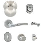 Σετ Πόρτας Ασφαλείας Best SD9 σε Φινίρισμα Νίκελ Ματ