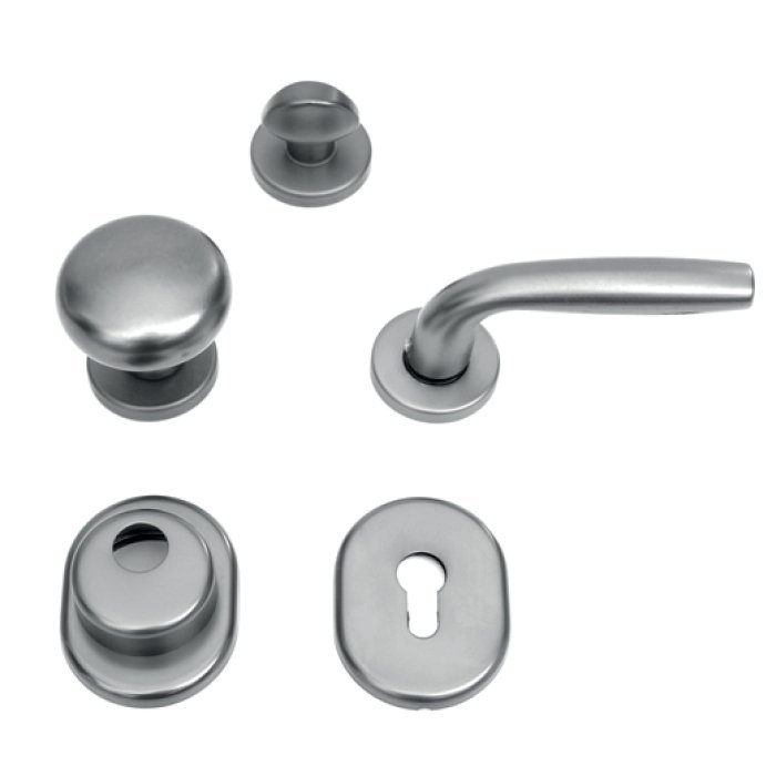 setPortas032 Σετ Θωρακισμένης Πόρτας Silver Best SD10 - Image 1