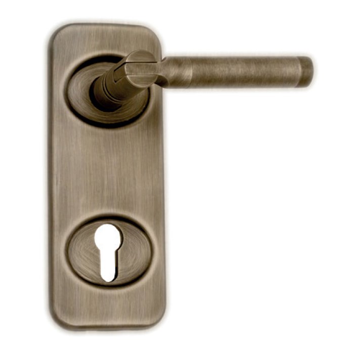 setPortas054Exartimata Ορειχάλκινες Πλάκες Θωρακισμένης Πόρτας Best Φιξ 1008S Αντικέ - Image 1