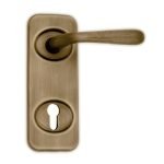 Ορειχάλκινες Πλάκες Θωρακισμένης Πόρτας Best Φιξ No 5SD Αντικέ