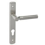 Πόμολο Πόρτας με Πλάκα Best Νίκελ Ματ/Χρώμιο 1008 - Σχεδιασμένο να ταιριάζει παντού