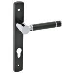 Στενή Πλάκα Best Μάυρο/Χρώμιο Φιξ 1