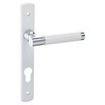 Στενή Πλάκα Best Λευκό/Χρώμιο Φιξ 4