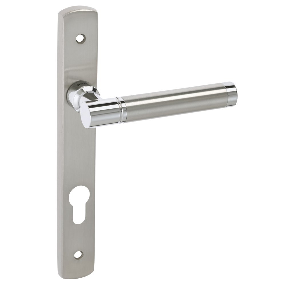 steni plaka best 29-3-23 (48) Πόμολο Πόρτας Με Στενή Πλάκα Best Νίκελ Ματ/Χρώμιο Φιξ 4 - Image 1