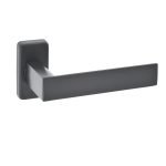 Στενή Πλάκα με Ροζέτα Best Μάυρο Φιξ 21S