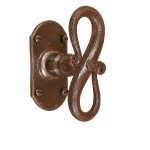 Ιταλικής κατασκευής λαβή για παράθυρα 009 σκουριά