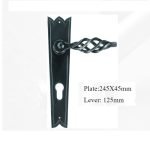 Πόμολο Ιταλίας Σφυριλατο με Πλάκα  Νο 202