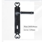 Πόμολο Ιταλίας Σφυριλατο με Πλάκα  Νο 205