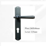 Πόμολο Ιταλίας Σφυριλατο με Πλάκα  Νο 212