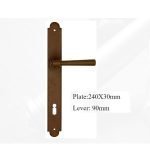 Πόμολο Ιταλίας Σφυριλατο με Πλάκα  Νο 214