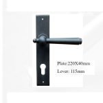 Πόμολο Ιταλίας Σφυριλατο με Πλάκα  Νο 215