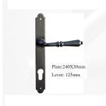 Πόμολο Ιταλίας Σφυριλατο με Πλάκα  Νο 216