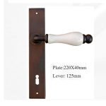 Πόμολο Ιταλίας Σφυριλατο με Πλάκα  Νο 229