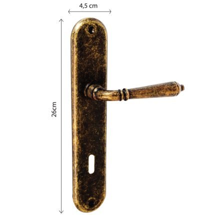 Πόμολο Πόρτας No 5093 Πλάκα