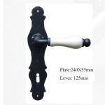 Πόμολο Ιταλίας Σφυριλατο με Πλάκα  Νο 233