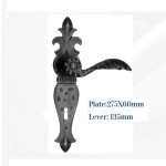 Πόμολο Ιταλίας Σφυριλατο με Πλάκα  Νο 240