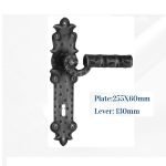 Πόμολο Ιταλίας Σφυριλατο με Πλάκα  Νο 242