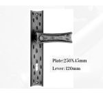 Πόμολο Ιταλίας Σφυριλατο με Πλάκα  Νο 246