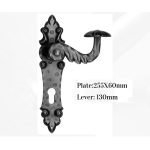 Πόμολο Ιταλίας Σφυριλατο με Πλάκα  Νο 247