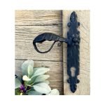 Πόμολο Ιταλίας Σφυριλατο με Πλάκα  Νο 250 - Image 2