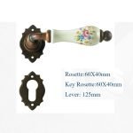 Πόμολο Ιταλίας Σφυριλατο με ροζετα Νο 206