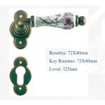 Πόμολο Ιταλίας Σφυριλατο με ροζετα Νο 211