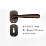 Πόμολο Ιταλίας Σφυριλατο με ροζετα Νο 217