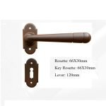 Πόμολο Ιταλίας Σφυριλατο με ροζετα Νο 225