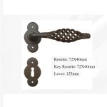 Πόμολο Ιταλίας Σφυριλατο με ροζετα Νο 229