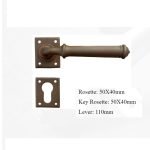 Πόμολο Ιταλίας Σφυριλατο με ροζετα Νο 231